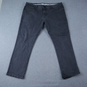 Five Four Jeans Mens 38 Original Straight 5-Pocket Stretch Flex Denim Gray